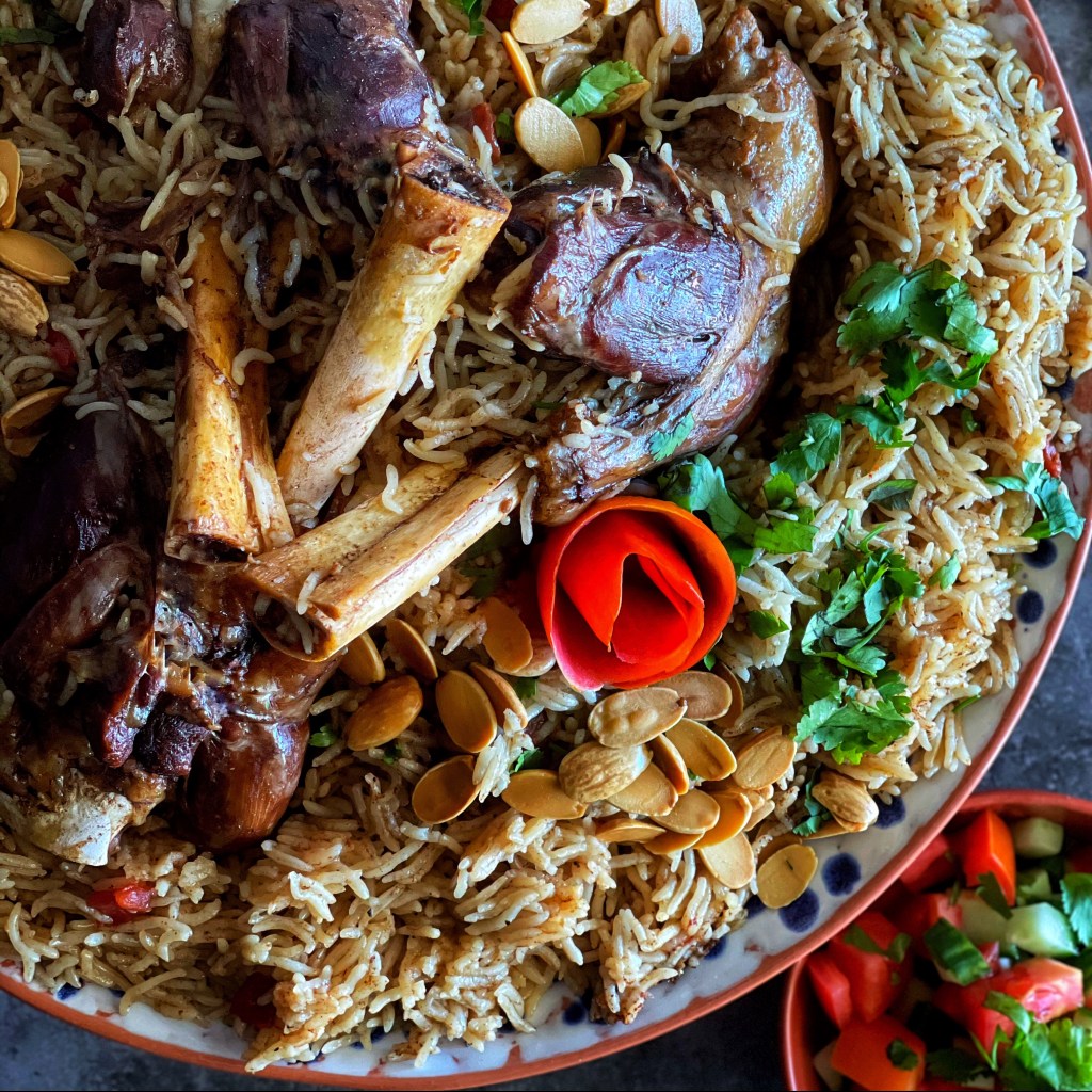 Instant Pot Kabseh w Lamb