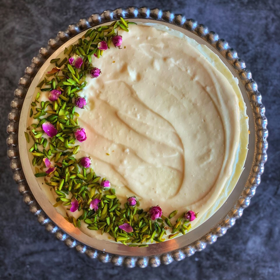 Orange Blossom Cheesecake (no&nbsp;bake)