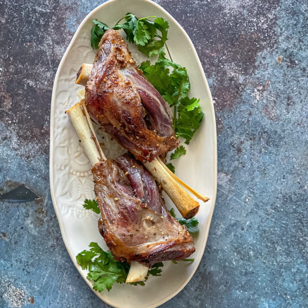 Roasted Lamb Shanks