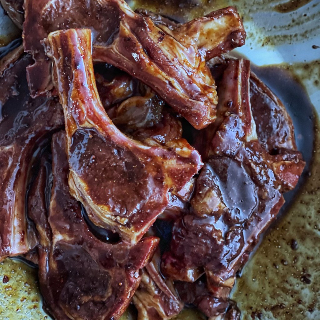 Grilled Balsamic Lamb