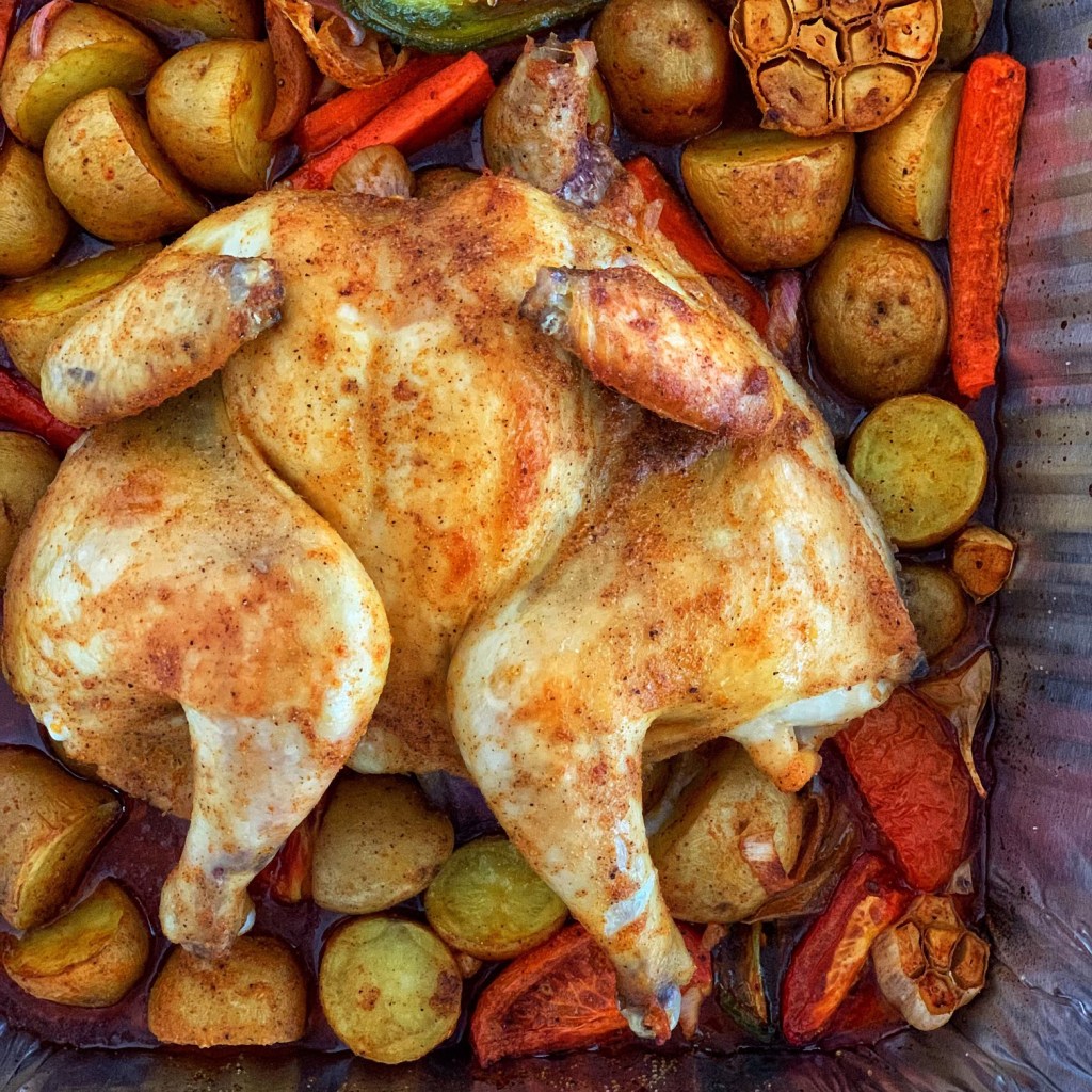 Jaj o Batata (Chicken and&nbsp;Potatoes)￼