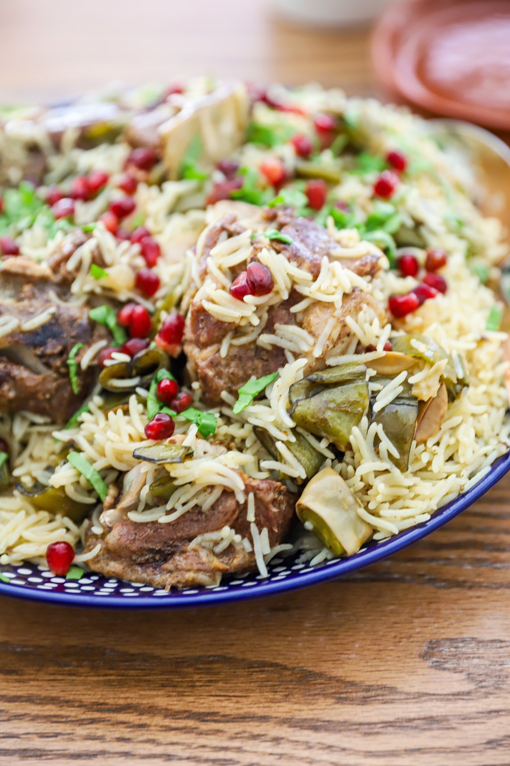 Rabieyeh/ green fava bean Maklouba