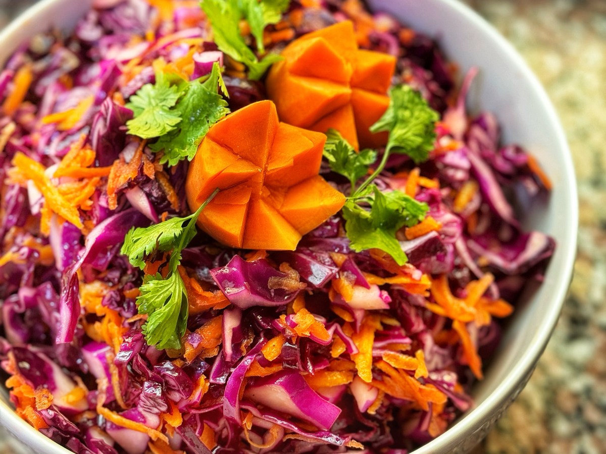 Red Cabbage Slaw